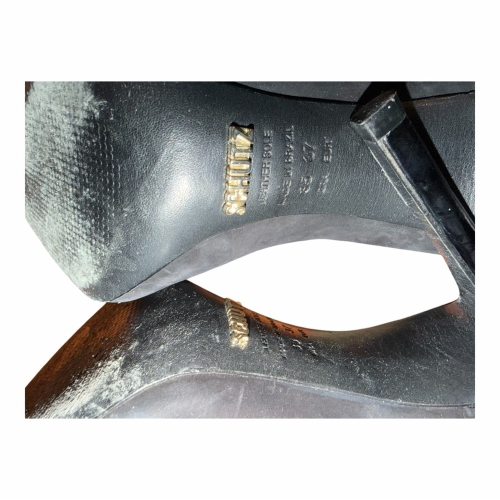 Schutz Elegant Black Ankle Strap Heels - Event - Date Night - Size 6.5 / EU 37 - Picture 5 of 5